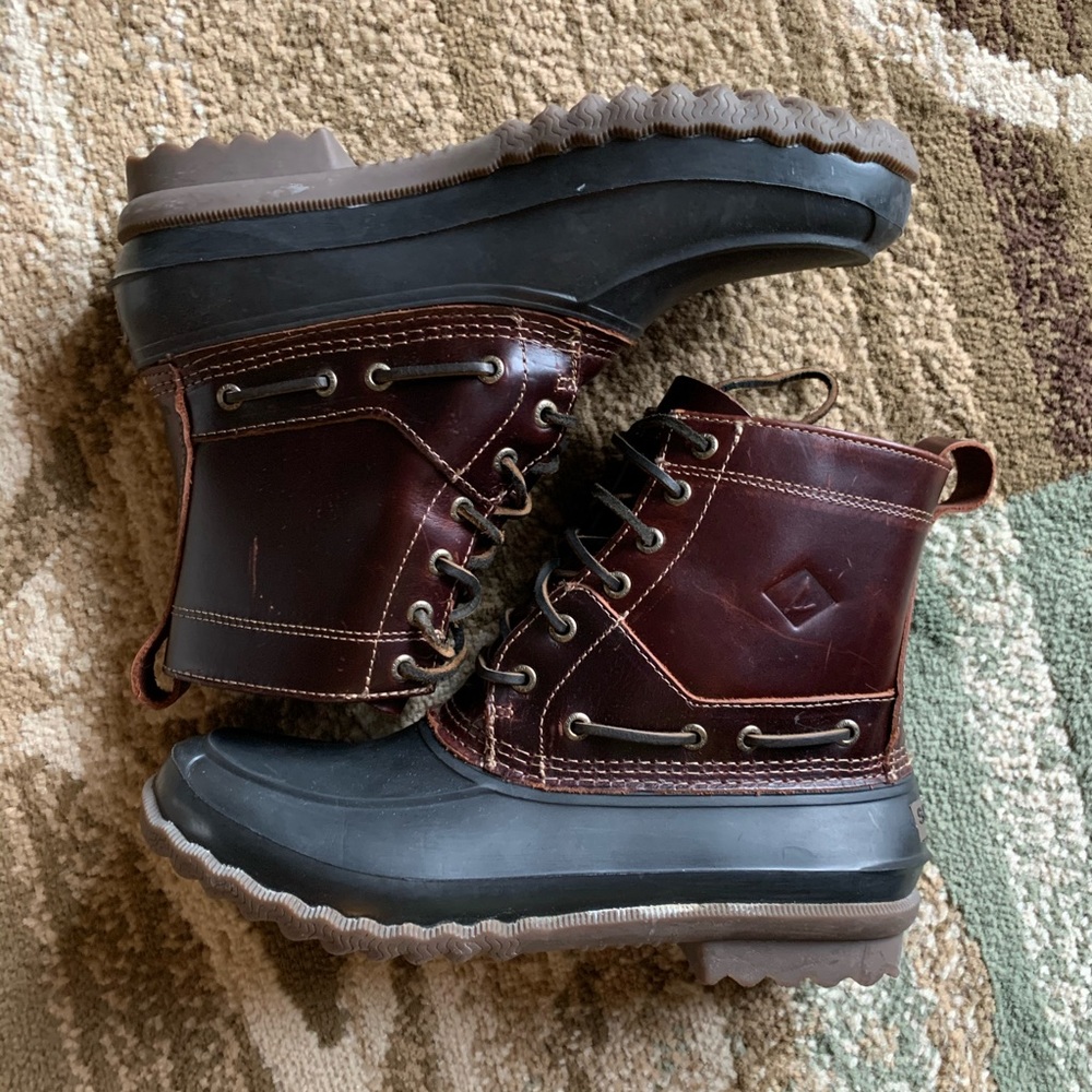 Sperry Decoy Rain Boots (NWOT)